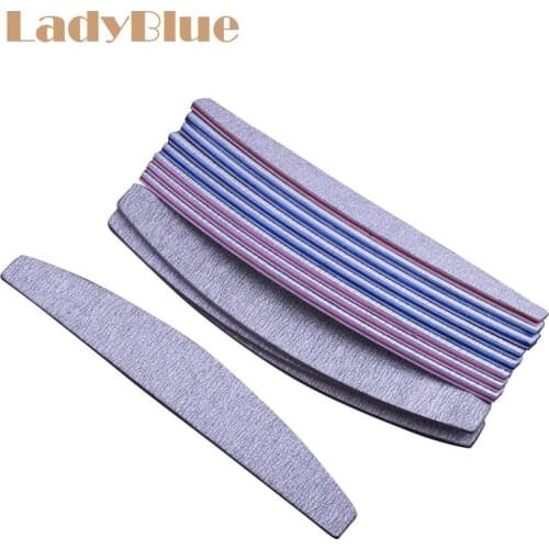 12pcs/lot Nail file Buffering polish Cuticle Block Pedicure Sandpaper Manicure Pushers Grinding Rods Cuticle Manicure Care Tool