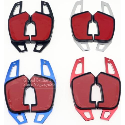 2Pcs Steering Wheel Shift Paddle Extension Shifter For Volkswagen Golf MK7 GTI 7 R GTE GTD Polo Scirocco Sagitar GLI Lamando GTS