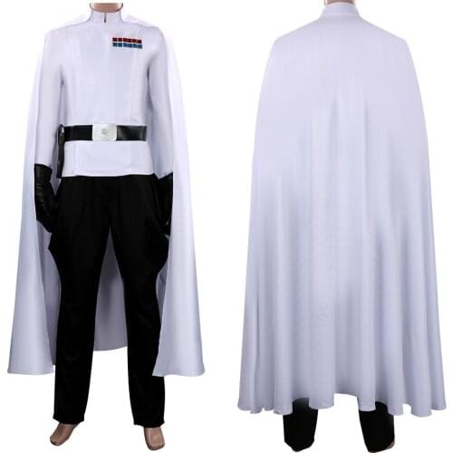 White Battle Suit Cosplay Costume Outfits Halloween Carnival Suit