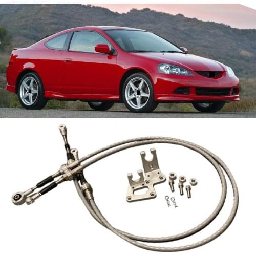 For Acura RSX Shift Cables and Trans Bracket K20 K20A K24 K Swap Series EG EK DC2 Race K-Series Civic Crx