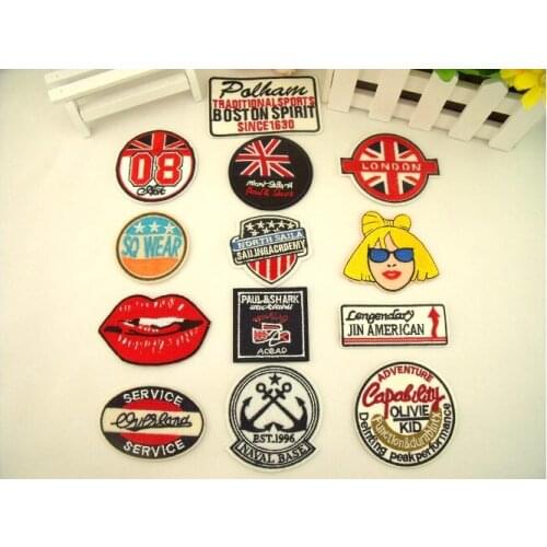 Custom Made Design EMBROIDERED bardge HEAVY METAL PUNK ROCK MUSIC BAND LOGO T SHIRT JACKET HAT APPLIQUE BADGES