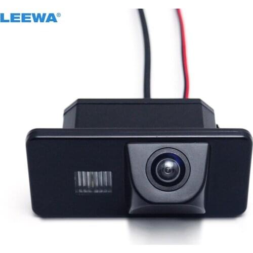 LEEWA Special Car Combined Backup Rear View Camera For BMW 5-series(E60/E61/E63/E64)/X5(E70)/X6(E71/E72)/1-series(E81/E87) #4390