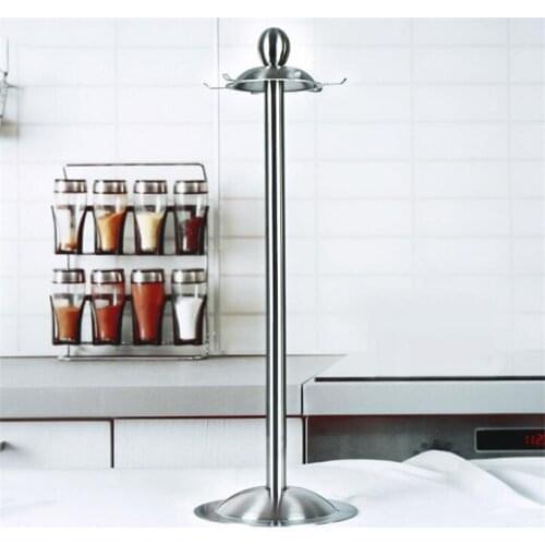 Kitchen Accessories New Stainless Steel Kitchen Cooking Utensil Tool Set Organizer Rack Holder Stand