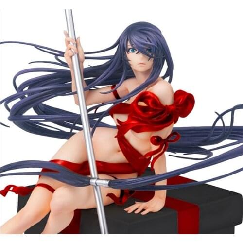 NEW hot 22cm Sexy adult ikkitousen kanu unchou collectors action figure toys Christmas gift doll no box
