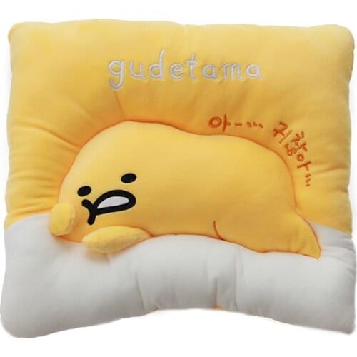 Soft egg Jun fried egg pillow doll plush seat cushion pillow cute egg egg cushion student dormitory stool butt pad girl office s