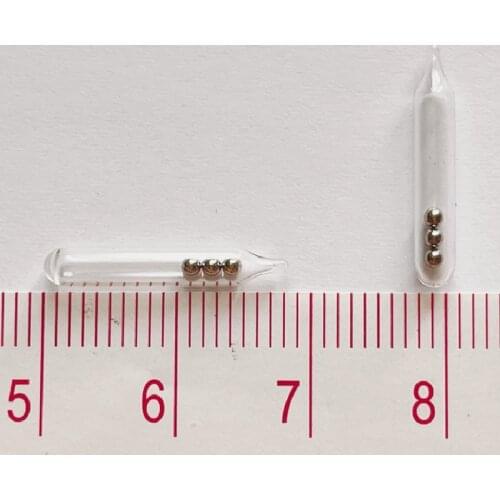 Fishing rattle insert Worm Jig Fishing Lure Glass Rattles Insert Tube Rattles Shake Attract Fly Tie ball sound Tying