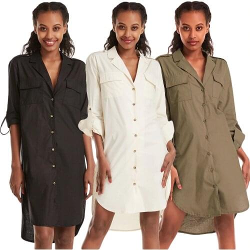 S4LIU Collar Blouses