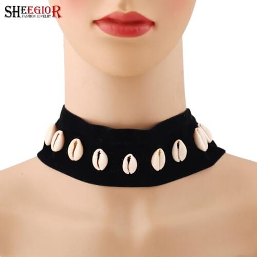 Женские бархатные чокеры SHEEGIOR China At AliExpress