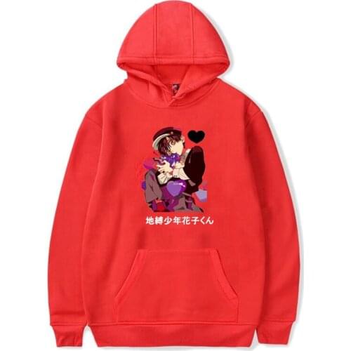 Manga Toilet-Bound Hanako-Kun Hanako Kun Hoodies Men/women Sweatshirt Pullover Unisex Streetswear Plus Size Anime Clothes