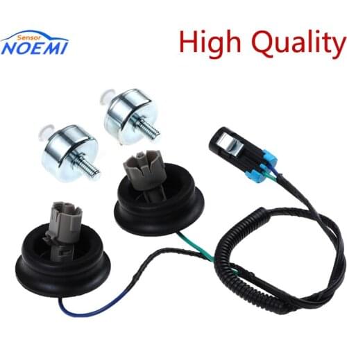 YAOPEI New OEM 10456603 High Quickly Knoc k Sensor with Harness Pair Kit Set Fits For Buick Chevrolet GMC Silverado Sierra