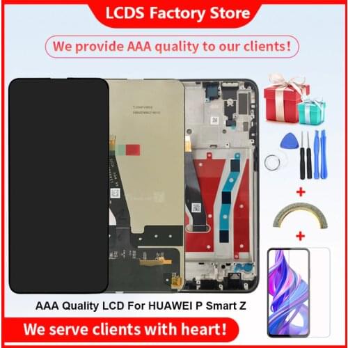 6.59" AAA Quality LCD With Frame For HUAWEI P Smart Z LCD Display Screen For HUAWEI P Smart Z Display With Frame Screen