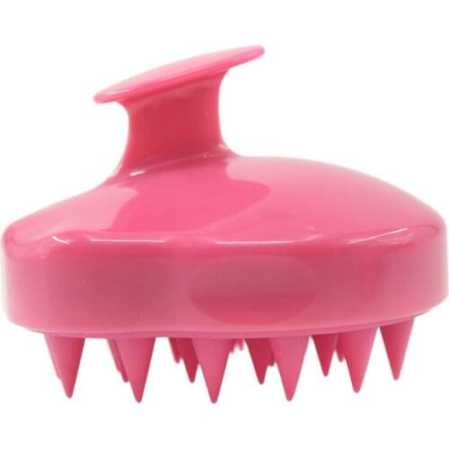 1pcs Hair Washing Comb Silicone Head Massage Brush Body Shampoo Scalp Massage Brush Comb Hair Washing Comb Shower Bath Brush