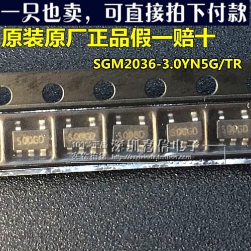 100% New&original In Stock SGM2036-3.0YN5G/TR SOT-23-5SGM2036-3.0 10pcs/lot