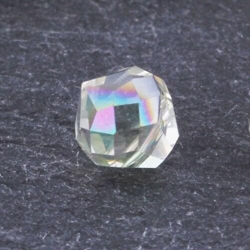 20pcs 2 Colors Rondelle Round Faceted Ball Shape Czech Glass Austria Crystal 8mm Beads Sewing Clothes Crafts Wedding DIY Jewelry