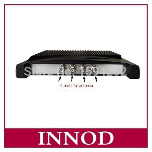 4 ports long range fixed uhf reader rfid passive /sports racing timing system UHF RFID Reader chip Impinj R2000