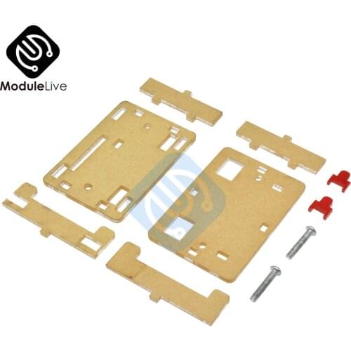 Acrylic Clear Box Case Shell Housing Box For 3A DC-DC Step down LCD Display Voltmeter Diy Kit High Quality