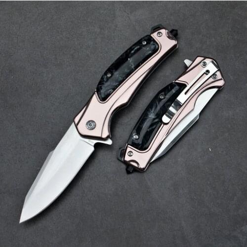 Free shipping High hardness folding knife portable outdoor knife tactical knife self defense field survival knife