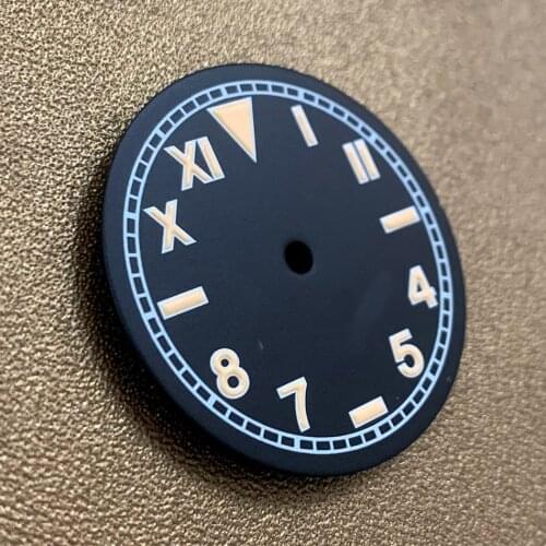 Watch SKX modified diving suitable for Japanese NH35/NH36 automatic movement green luminous dial accessories