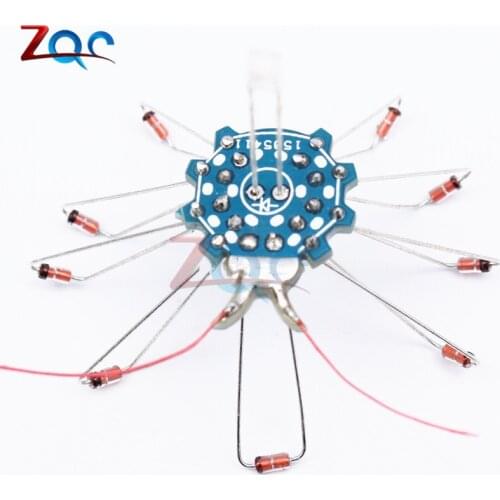 Mobile Phone Signal Flash LED Light Kit Radiation Power Supply DIY Kit GSM Mobile ICSK032A