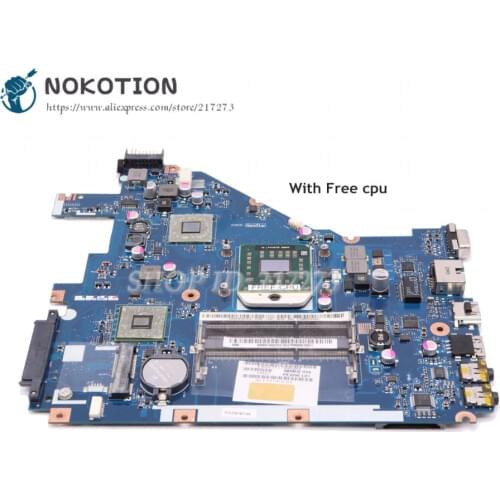 NOKOTION Laptop Motherboard For Acer aspire 5552G 5552 MAIN BOARD NV50A MBR4602001 PEW96 LA-6552P Free cpu