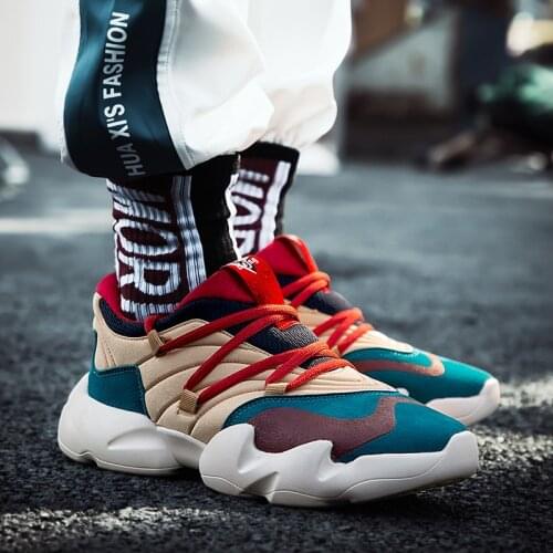 Fashion Shoes Men Training Sneakers Mens Flat Platform Sneakers Men Shoes Breathable Cushioning Footwear Chaussure Homme Z2-57