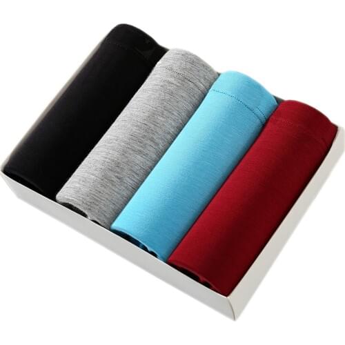 4pcs/lot Brand Calvin Boxers Men Underwear Sexy 3D U Cueca Boxer Underpants Comfortable Breathable cuecas boxer for gay 6XL 7XL