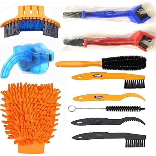 Bicycle Cleaning Kit Washing Brush Tool Chain Scrubber, suitable for Mountain, Road, City, Hybrid ,BMX Bike and Folding Bike