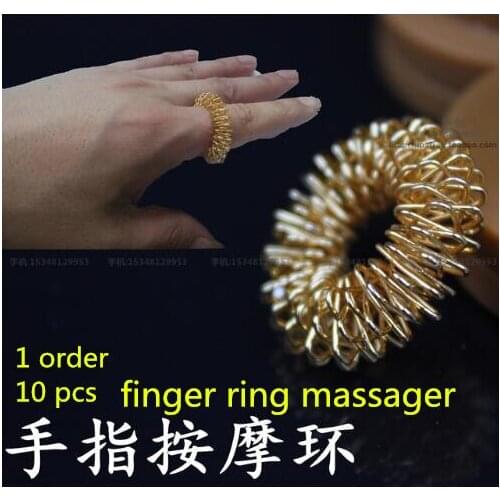 Medical rehabilitation equipment copper finger ring massage rehabilitation hand massager rehabilitation of stroke hemiplegia
