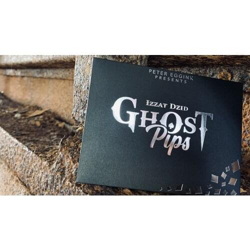 Ghost Pips by Izzat Dzid Magia Magician Stage Classic Toys Illusion magie Gimmicks Props Funny Mentalism Magic Tricks