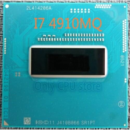 Intel free shipping Laptop CPU I7-4910MQ I7 4910MQ 2.9-3.9G / 8M SR1PT Official version scrattered pieces