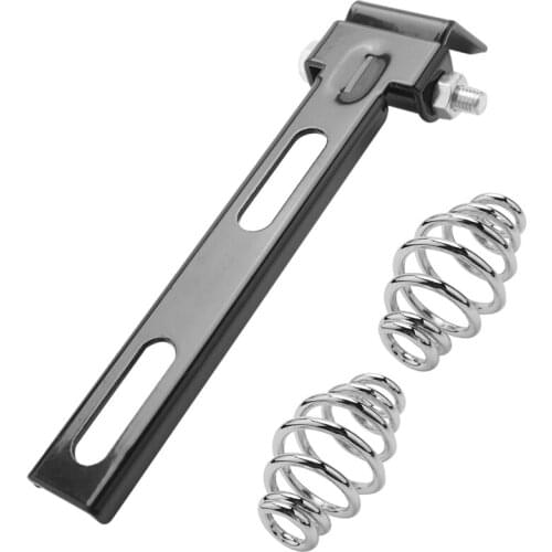 Seat Saddle Seat Bracket With 3 Inch Barrel Spring For -Davidson Dyna Fatboy Sportster Softail Xl1200 Xl883 Bobber Chopper