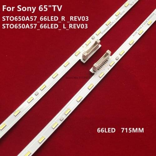 LED Backlight strip For So ny XBR-65X850E STO650A57_66LED_R L_REV03_161114 JP-394V-0 306084 056380310061R721 760.0260A.0