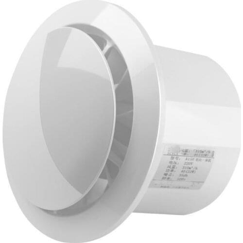 4/6 inch Bathroom Exhaust Fan 220V Silence Ventilation Ventilator Fan For Window Wall Toilet Kitchen Mounted Exhaust Systems