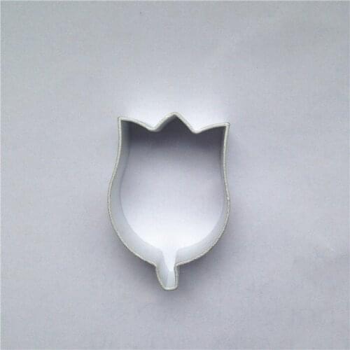 10pcs Rose Aluminium Alloy Cookie Mold Vegetable Toast Cutter Mould Form For Cookies Cake Decorating Tool