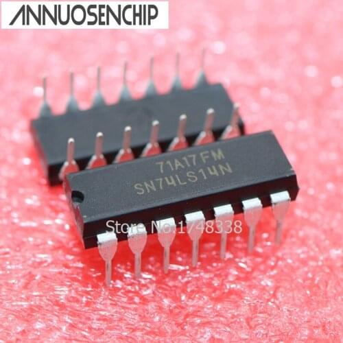 100PCS/LOT 74LS14 SN74LS14N HD74LS14P DIP14 NEW ORIGINAL