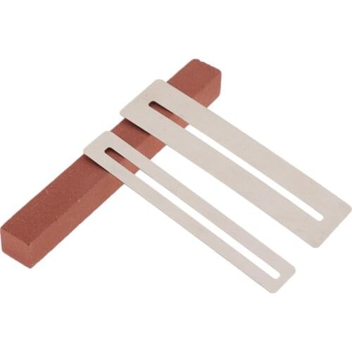 2pcs Guitar Fingerboard Fret Guard Protector+1pc Sanding Polish DIY Luthier Tool