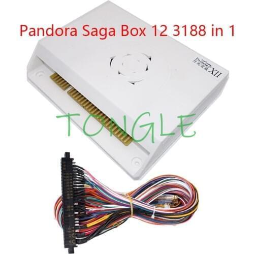 3188 In 1 Pandora Game Saga Box 12 Arcade Jamma Board PCB Joystick Machine Arcade Cabinet Coin-operated Video Games HDMI VGA