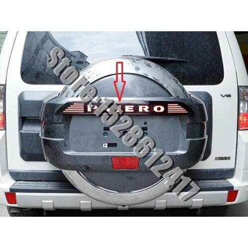 Car Styling for Mitsubishi Pajero V93 V95 v97 V98 V87 Rear tire, brake light, streamer light, decorative light