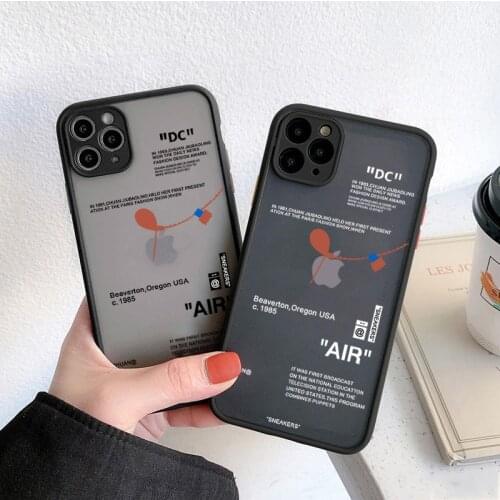 Hot Off Sports Shoes Brand Phone Case For Iphone 12 Mini 11 X XS Max XR 7 8 6 5 Plus Sneakers ins White Label Luxury Hard Cover