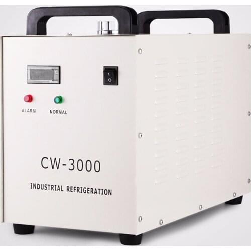 CW-3000 220V 110V Thermolysis Industrial Water Cooler Chiller for Laser Engraver Engraving Machines 60W/80W