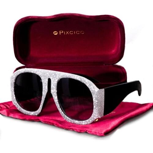 D45509 Starry sunglasses Women diamond shining stars Handmade fashion decoration prom bar