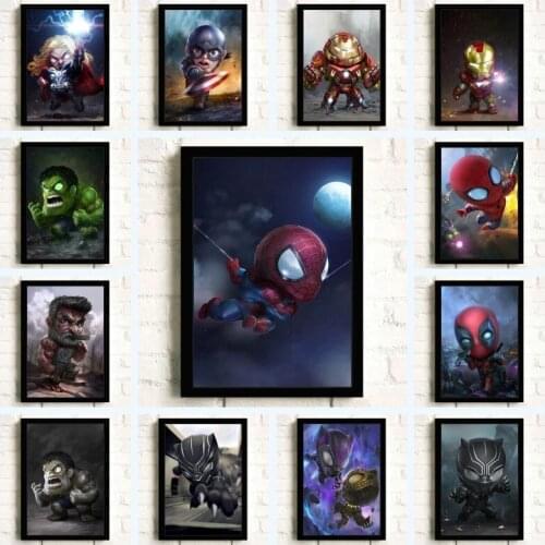 Marvel Characters 5d Diamond Painting Disney Cross Stitch Kits Diy Mosaic Diamond Embroidery Full Square Round Drill Home Decor