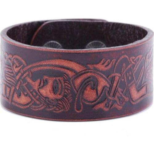 Hot Sale Women Men Bracelet Vintage Style Ancient Egypt Totem Pattern Amulet Design Protect Owner Provide Dropshipping