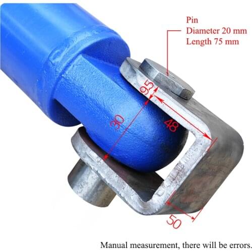 A Set of Cylinder Seats ( 2 U-shaped seats, 2 pins), Hydraulic Cylinder Seats,Use For 2 Tonnage / 3 Tonnage Hydraulic Cylinder