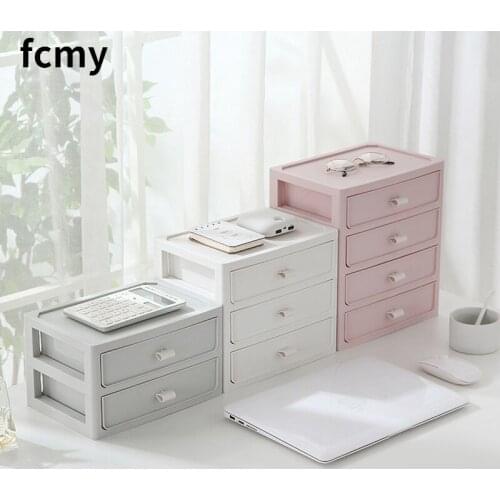 Desktop Drawer Organizer Storage Box Mini Cosmetic Makeup Organizing Container Plastic Jewelry Storage Case Sundries Organizer