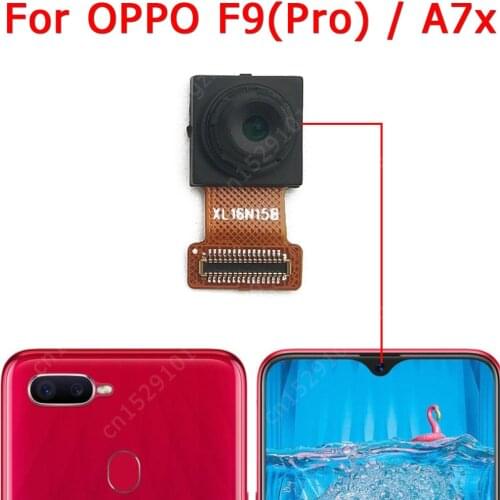 Original Front Camera For OPPO F9 Pro A7x Frontal Selfie Small Camera Module Phone Accessories Replacement Repair Spare Parts