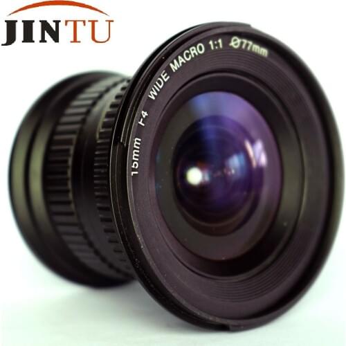 JINTU 15mm f/4.0 F4 Wide Angle Macro Fisheye Lens For NIKON DSLR Camera D7100 D7000 D5100 D5200 D3400 D3200 D90 D80