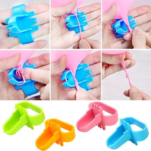 Wedding Party Supplies Latex Balloon Accessories 1 Piece Easily Knot Tool Quick Balloon Fastener Balloon Knotter