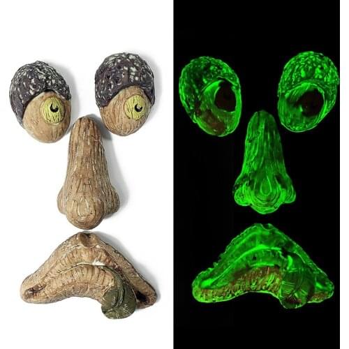 Old Man Tree Hugger Garden Art Outdoor Tree Funny Old Man Face Sculpture Whimsical Tree Face Garden Decoration Yard Art Garden