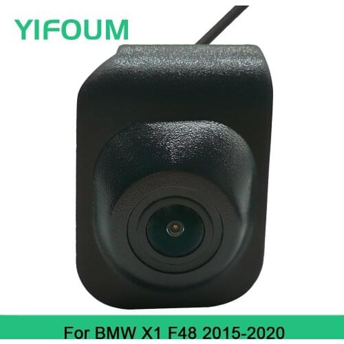 YIFOUM HD CCD Car Front View Parking Night Vision Positive Waterproof Logo Camera For BMW X1 F48 2015 2016 2017 2018 2019 2020